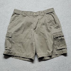 Columbia Men's Olive Green Cargo Shorts Size 36W